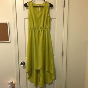 High to low like green dress